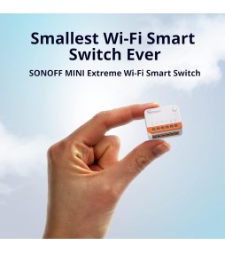 MINI R4 WiFi Smart Switch 2-Way, Interruttore intelligente fai-da-te, modalità relè staccabile, WiFi 2.4G, controllo APP,