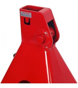 ClaShop Coppia Cavalletti da 6 Tonnellate per Auto Camper Moto Crick Solleva Auto Cavalletti di Sostegno per Officina Garage