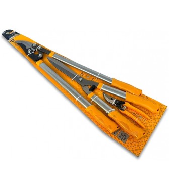Set da 3 Pezzi Cesoia Da Potatura Troncarami Tagliasiepi Professionali Da Pota Kit Attrezzi per la potatura per la Cura del